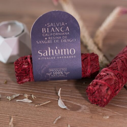 salvia blanca + resina de drago