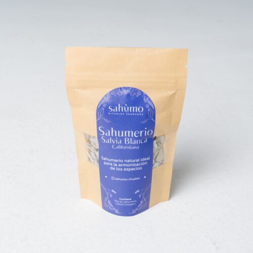 sahumerio de salvia blanca